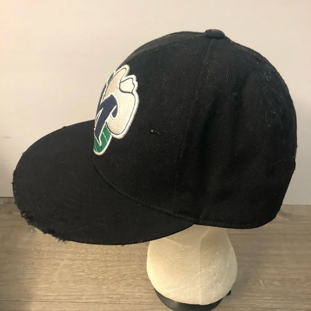Dallas Mavericks Mitchell Ness NBA‎ Hardwood Classics Fitted Hat Size 7 3/8 READ